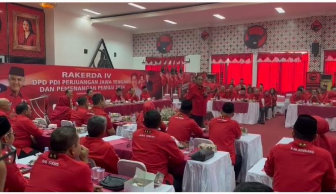 
					Gelar Rakerda IV, DPD PDIP Jateng Cek Kesiapan Pasukan Menuju Pemilu 2024