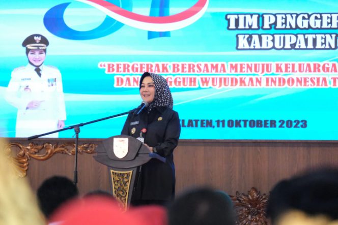 
					Bupati Klaten Hadiri Peringatan HKG PKK ke-51
