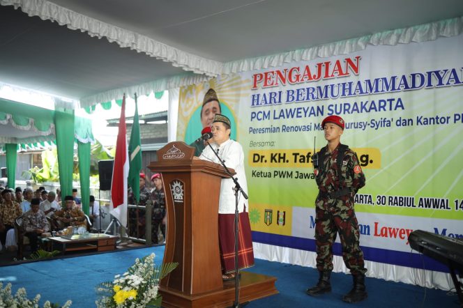 
					Ribuan Jamaah Padati Hari Bermuhammadiyah di Masjid Nurusy-syifa, Laweyan