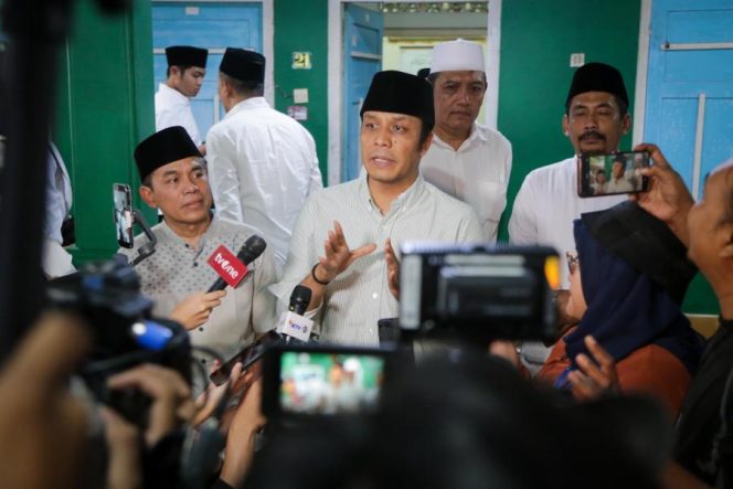 
					Pasangan Amin Temui Kiai Khos NU di Pondok Pesantren Jombang