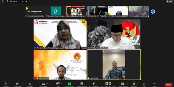 
					Tekankan soal Netralitas ASN di Pemilu 2024, Bawaslu Kota Semarang Adakan Sosialiasi