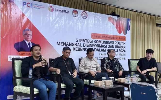 
					Tangkal Disinformasi pada Pemilu 2024, Universitas Paramadina Adakan Diskusi Literasi Media Berbasis Politik