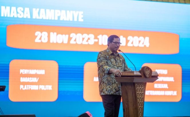 
					Pj Gubernur Jateng Deklarasi Pemilu Damai Jelang Dua Hari Masa Tahapan Kampanye