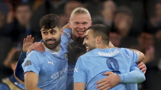 
					Hasil Liga Inggris: The Citizens Menang Telak 3-1 atas Everton