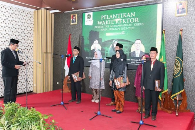 
					Pelantikan Wakil Rektor Universitas Muhammadiyah Kudus Periode 2023-2027