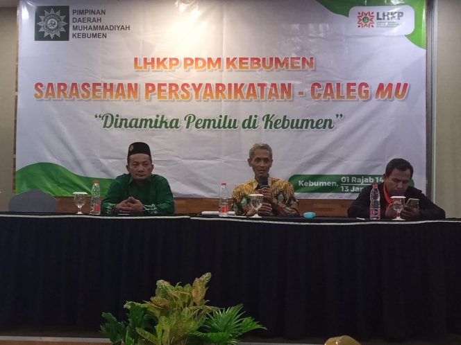
					Dialog Persyarikatan – Calegmu: Menyatukan Muhammadiyah dan Calon Legislatif Politik di Kebumen