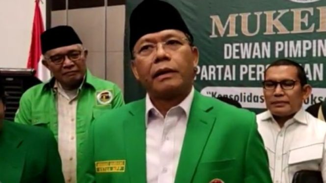 
					PPP Sikapi Langkah Kader Dukung Prabowo-Gibran, Mardiono: Witjaksono Baru Gabung, Tidak Paham AD/ART