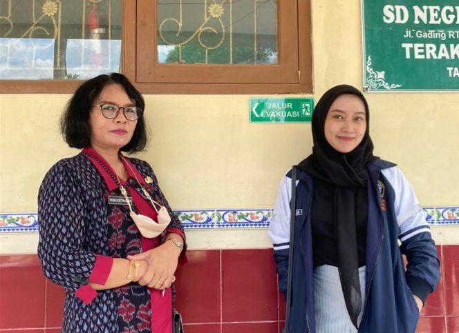 
					Mahasiswa KKN Undip Terapkan Humanitarian Logistic Dengan Pasang Jalur Evakuasi Dan Titik Kumpul Pada SD N 1 Gading
