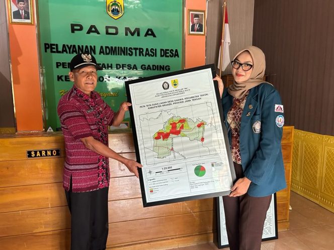 
					Mahasiswa KKN Undip Bantu Desa Gading Buat Peta Tata Guna Lahan Baru