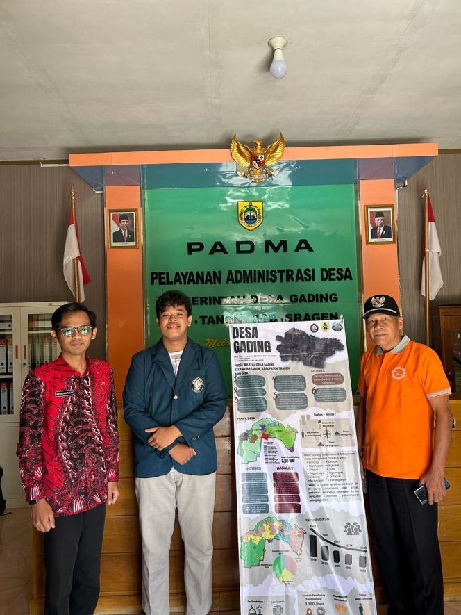 
					Mengenal Lebih Dekat: Mahasiswa KKN Undip Buatkan Profil Desa Gading