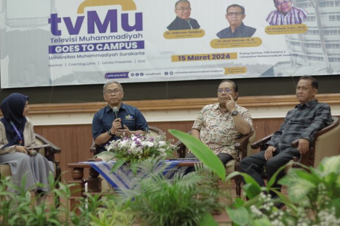 
					tvMu Goes to UMS, Bahas Tantangan Industri Penyiaran di Era Digital