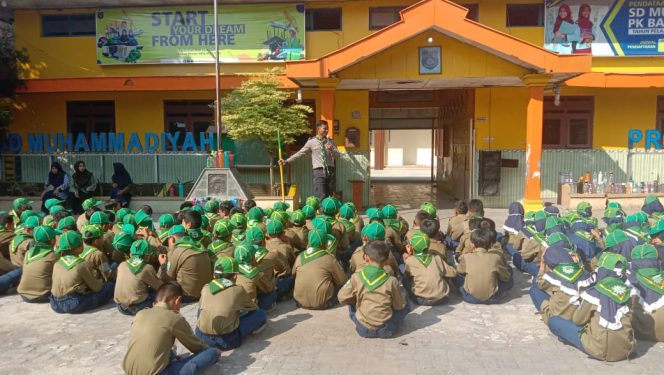 
					Kepanduan HW sebagai Ekstra Wajib di SD Muh PK Banyudono