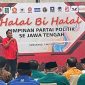 12 pimpinan partai politik di Jawa Tengah mengikuti kegiatan halal bihalal, di Hotel Padma, Kota Semarang, Rabu (2/5/2024) malam. Meski beberapa waktu yang lalu, mereka berkompetisi dengan ketat di Pemilu 2024, namun hal itu tak mempengaruhi keguyuban mereka.
