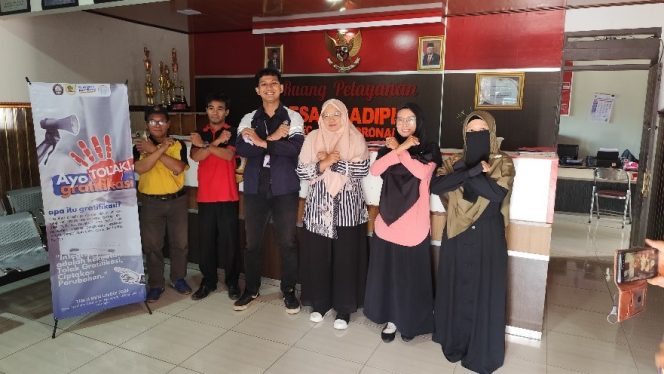 
					Kurangi Praktek KKN (Korusi, Kolusi, Nepotisme) Mahasiswa Universitas Diponegoro Melakukan Edukasi Anti-Gratifikasi Pada Peranglat Desa
